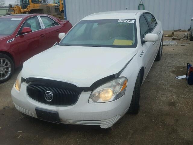 1G4HD572X7U195664 - 2007 BUICK LUCERNE CX WHITE photo 2