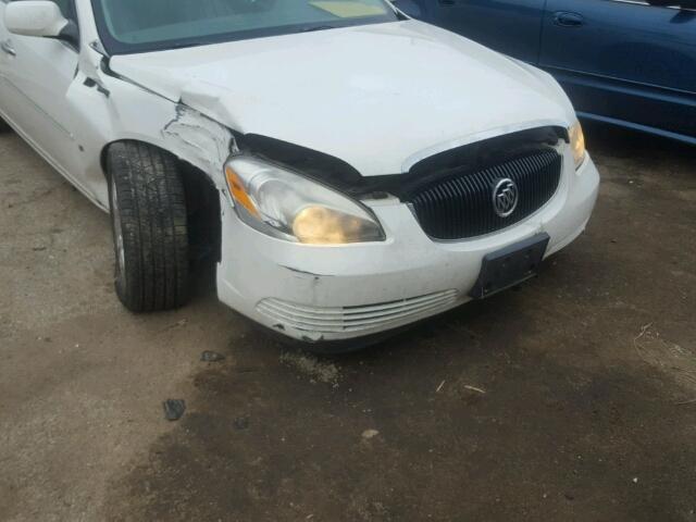 1G4HD572X7U195664 - 2007 BUICK LUCERNE CX WHITE photo 9