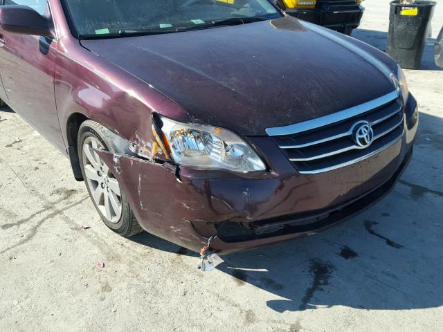 4T1BK36B77U203849 - 2007 TOYOTA AVALON XL PURPLE photo 9