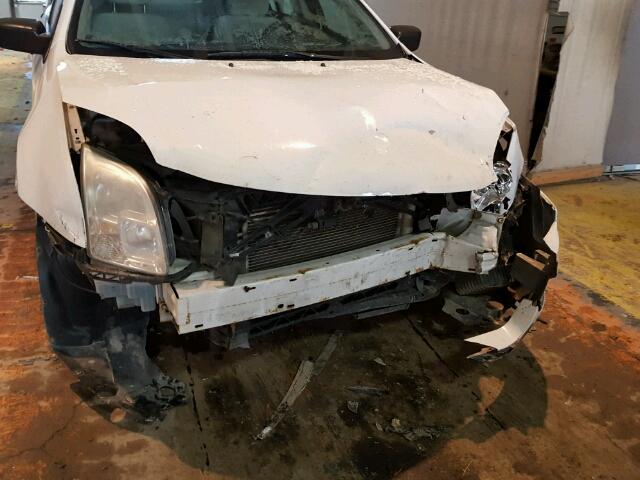 3FAHP06Z27R241255 - 2007 FORD FUSION WHITE photo 9