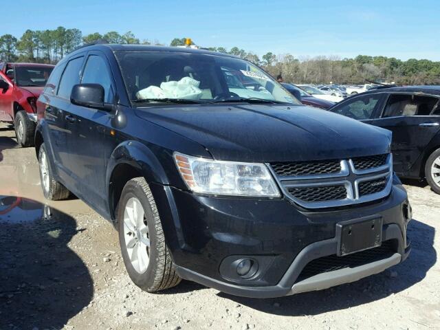 3C4PDCBG0FT752307 - 2015 DODGE JOURNEY SX BLACK photo 1