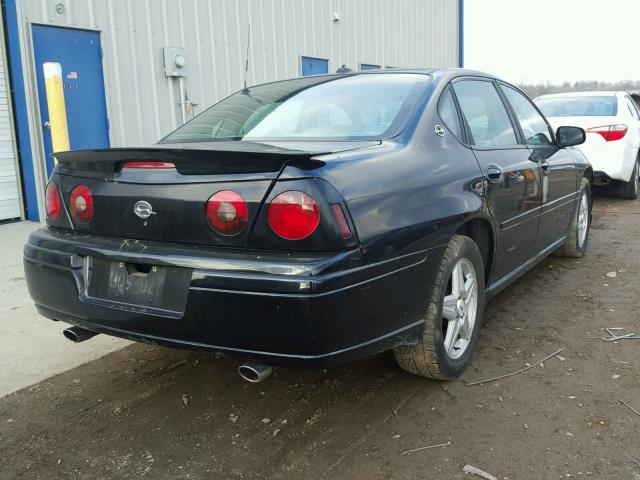 2G1WP521149249596 - 2004 CHEVROLET IMPALA SS BLACK photo 4