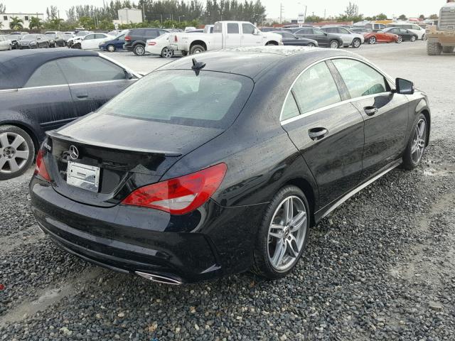 WDDSJ4EB1JN533542 - 2018 MERCEDES-BENZ CLA 250 BLACK photo 4