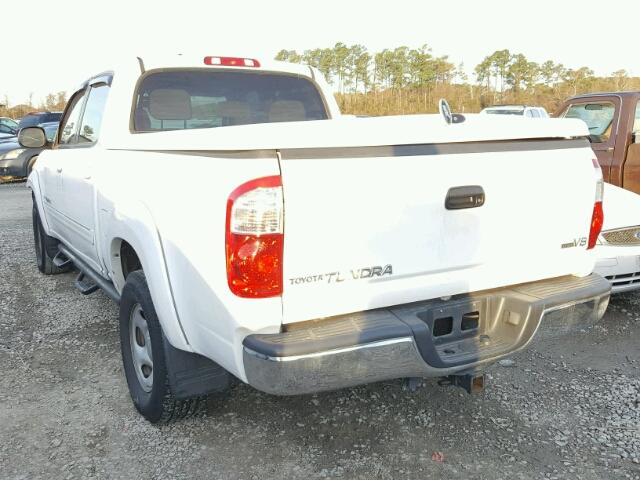 5TBET34194S458245 - 2004 TOYOTA TUNDRA DOU WHITE photo 3