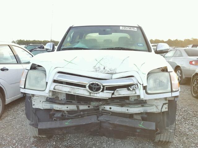 5TBET34194S458245 - 2004 TOYOTA TUNDRA DOU WHITE photo 9