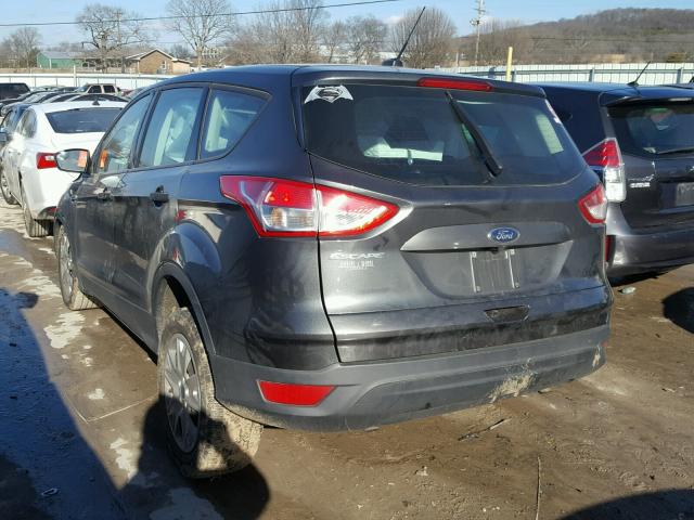 1FMCU0F74GUB79485 - 2016 FORD ESCAPE S GRAY photo 3