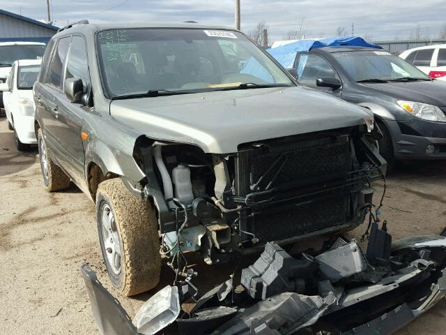 5FNYF18576B026788 - 2006 HONDA PILOT EX GRAY photo 1