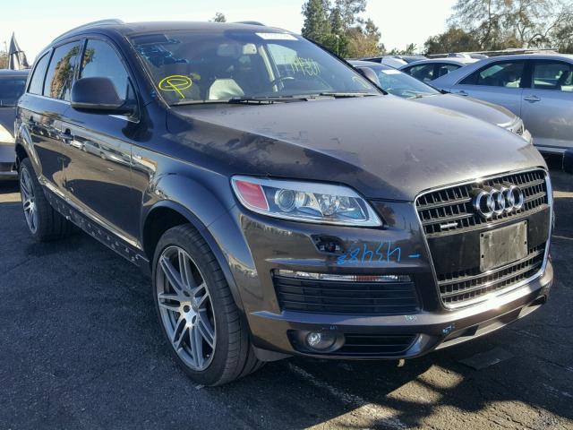 WA1EY74L58D044473 - 2008 AUDI Q7 3.6 QUA BLACK photo 1