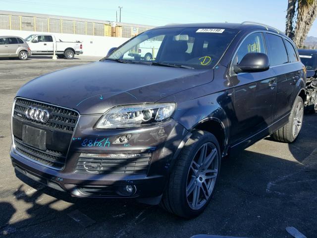 WA1EY74L58D044473 - 2008 AUDI Q7 3.6 QUA BLACK photo 2