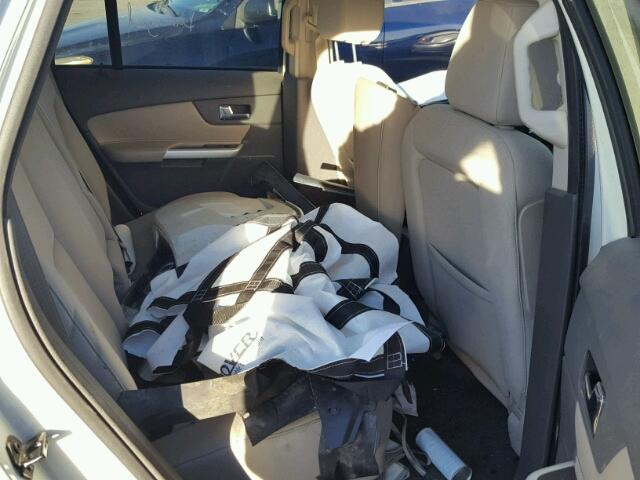 2FMDK3GC7DBA68440 - 2013 FORD EDGE SE WHITE photo 6