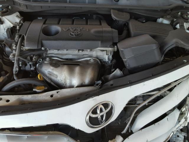 4T1BF3EK0BU726029 - 2011 TOYOTA CAMRY BASE WHITE photo 7