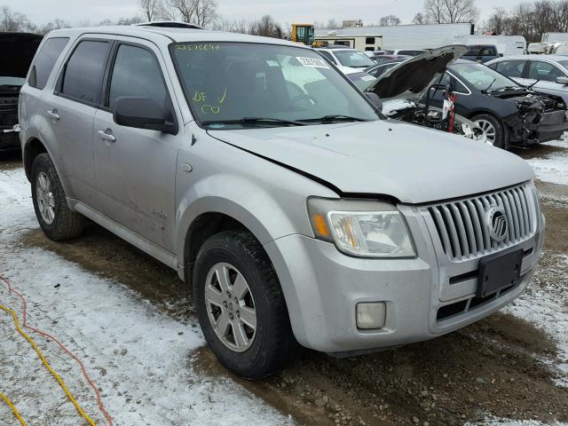 4M2CU81Z18KJ45104 - 2008 MERCURY MARINER SILVER photo 1