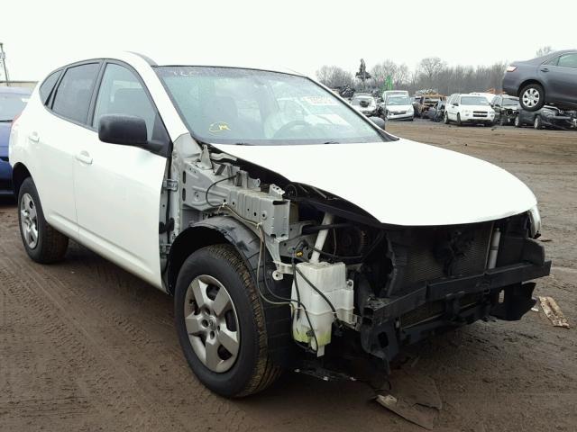 JN8AS58V58W126573 - 2008 NISSAN ROGUE S WHITE photo 1