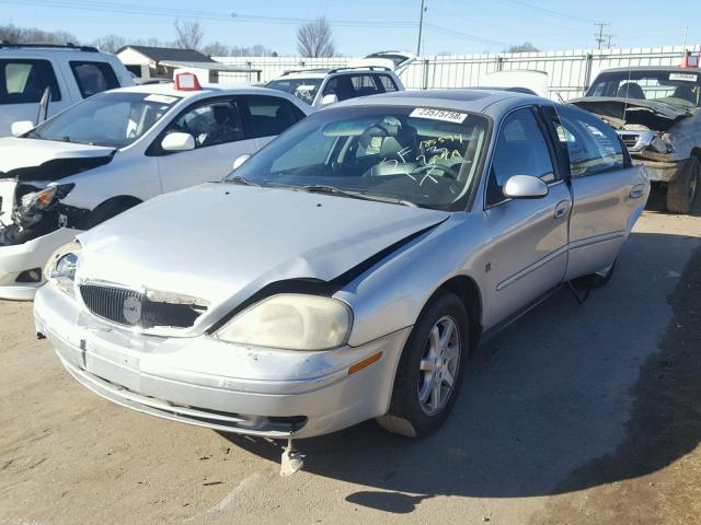 1MEHM55S11G616845 - 2001 MERCURY SABLE LS P SILVER photo 2