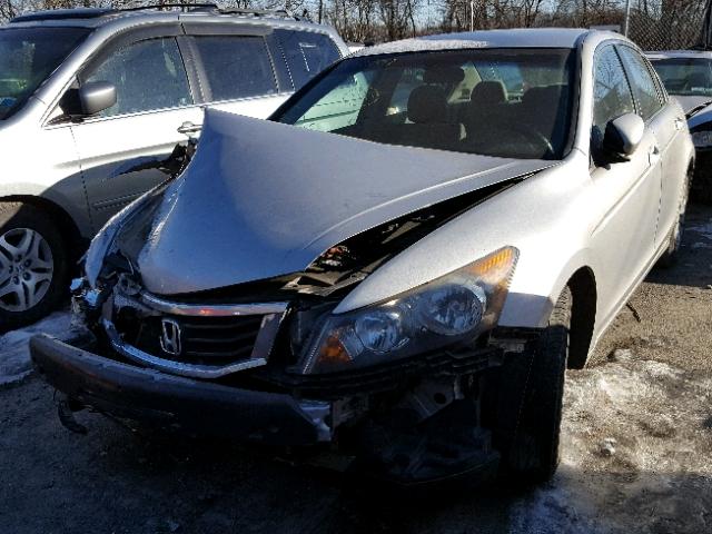 1HGCP26389A004778 - 2009 HONDA ACCORD LX SILVER photo 2