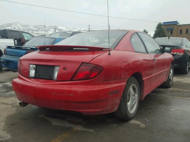 3G2JB12FX5S141751 - 2005 PONTIAC SUNFIRE RED photo 4