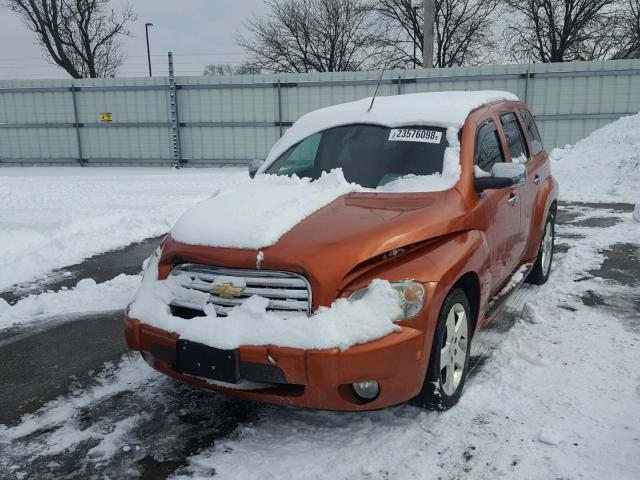 3GNDA53P18S615219 - 2008 CHEVROLET HHR LT ORANGE photo 2