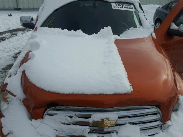 3GNDA53P18S615219 - 2008 CHEVROLET HHR LT ORANGE photo 7