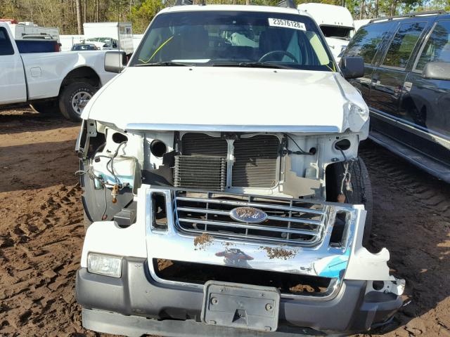 1FMEU3BE7AUA38657 - 2010 FORD EXPLORER S WHITE photo 9