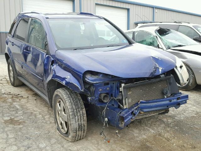 2CNDL63F566139449 - 2006 CHEVROLET EQUINOX LT BLUE photo 1