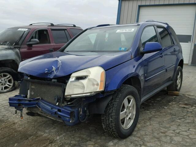 2CNDL63F566139449 - 2006 CHEVROLET EQUINOX LT BLUE photo 2