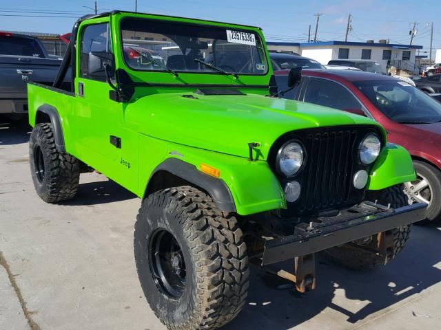 1JCCM88E3DT012114 - 1983 JEEP SCRAMBLER GREEN photo 1