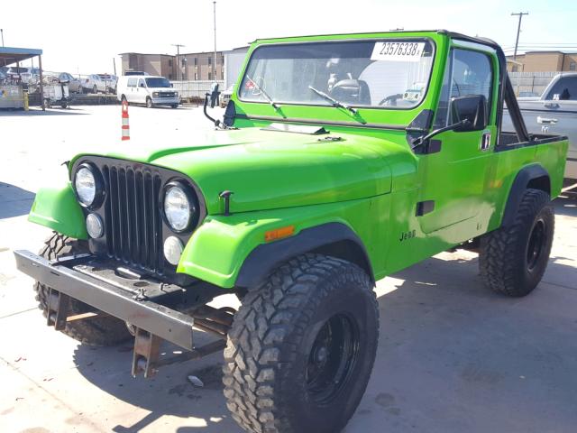 1JCCM88E3DT012114 - 1983 JEEP SCRAMBLER GREEN photo 2