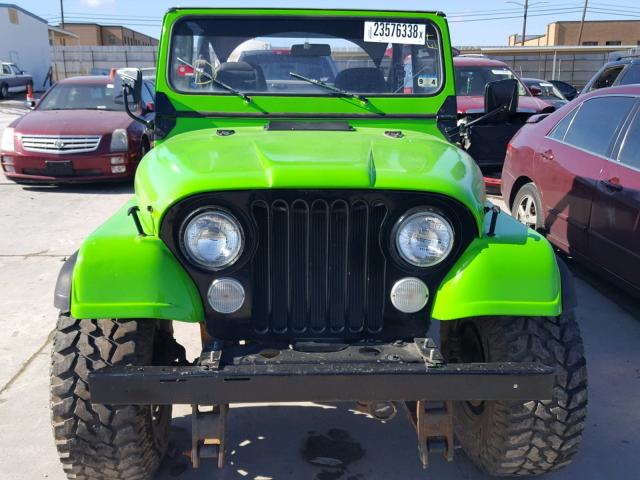 1JCCM88E3DT012114 - 1983 JEEP SCRAMBLER GREEN photo 9