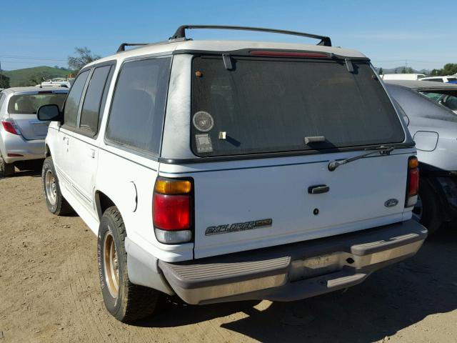 1FMDU34X6SZB86216 - 1995 FORD EXPLORER WHITE photo 3