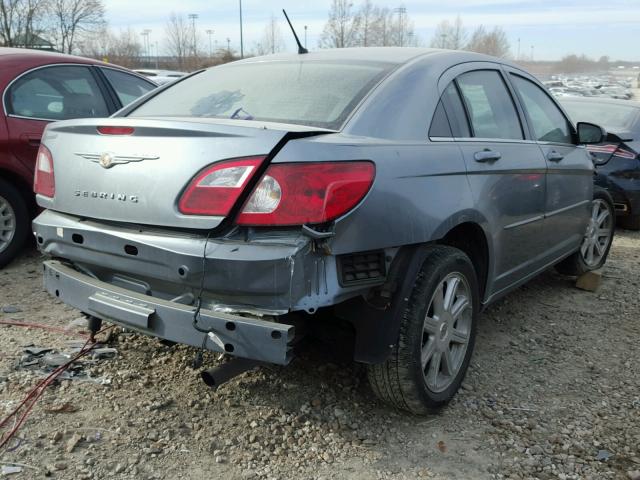 1C3LC56R87N535991 - 2007 CHRYSLER SEBRING TO BLUE photo 4