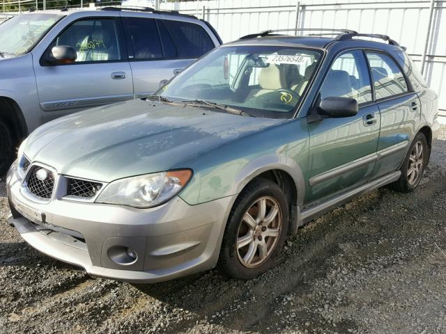 JF1GG68666H819309 - 2006 SUBARU IMPREZA OU GREEN photo 2