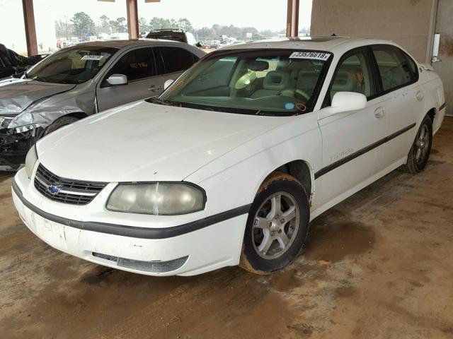 2G1WH55KX39149609 - 2003 CHEVROLET IMPALA LS WHITE photo 2