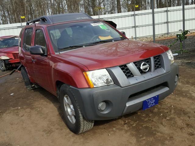 5N1AN08U77C505664 - 2007 NISSAN XTERRA OFF RED photo 1