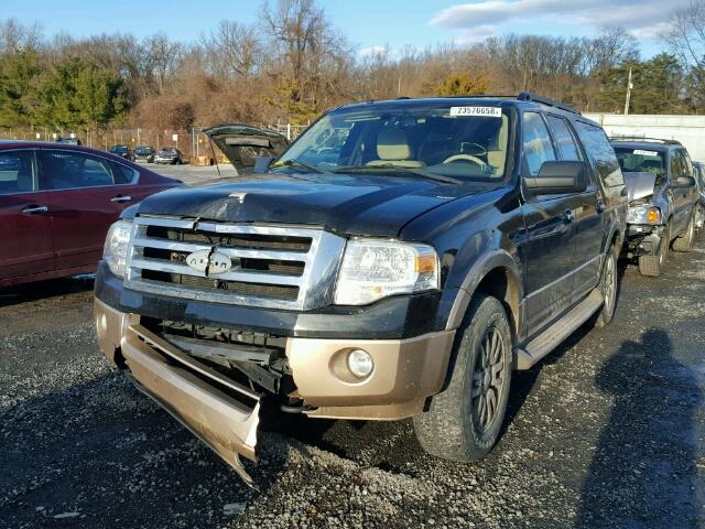 1FMJK1J56BEF36600 - 2011 FORD EXPEDITION BLACK photo 2