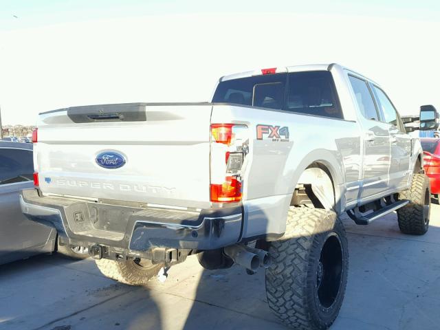 1FT7W2BT1HEB99977 - 2017 FORD F250 SUPER SILVER photo 4