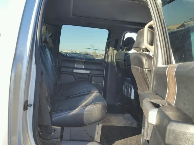 1FT7W2BT1HEB99977 - 2017 FORD F250 SUPER SILVER photo 6