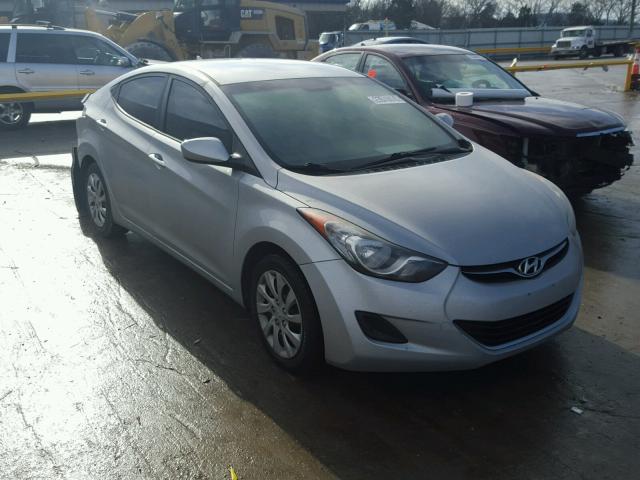 5NPDH4AE6BH030282 - 2011 HYUNDAI ELANTRA GL SILVER photo 1