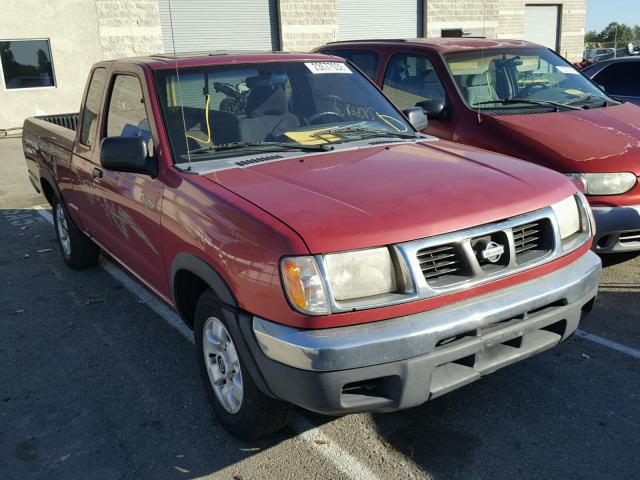 1N6DD26S4WC332554 - 1998 NISSAN FRONTIER K RED photo 1