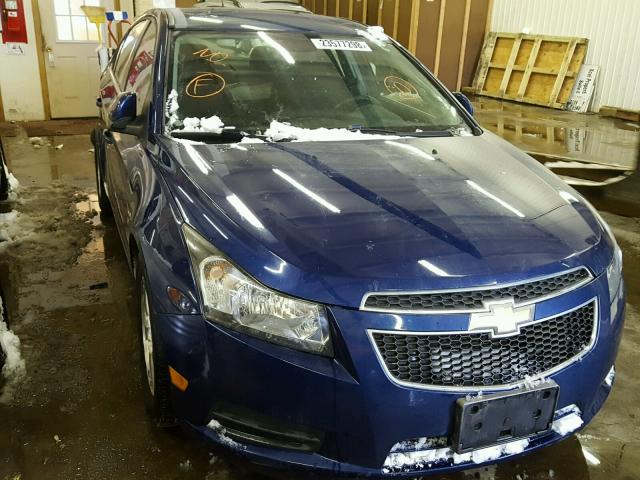 1G1PK5SB6D7203629 - 2013 CHEVROLET CRUZE LT BLUE photo 1