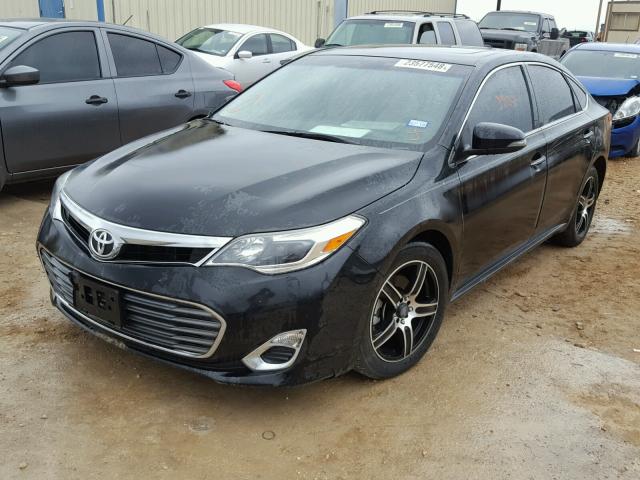 4T1BK1EB2FU155388 - 2015 TOYOTA AVALON XLE BLACK photo 2
