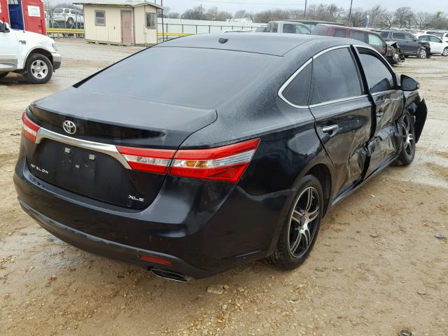 4T1BK1EB2FU155388 - 2015 TOYOTA AVALON XLE BLACK photo 4