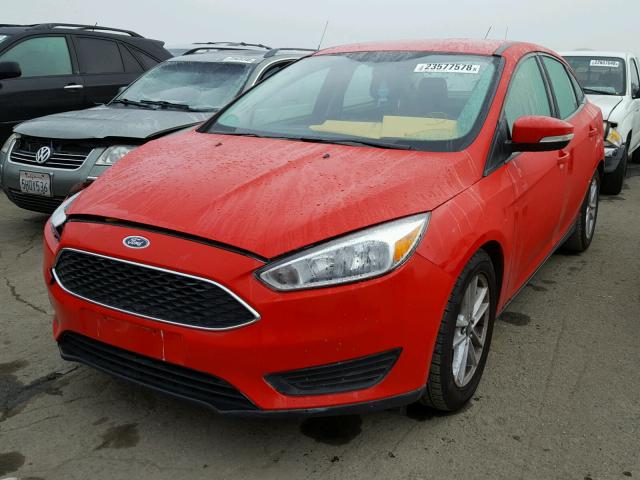 1FADP3F23FL242379 - 2015 FORD FOCUS SE RED photo 2