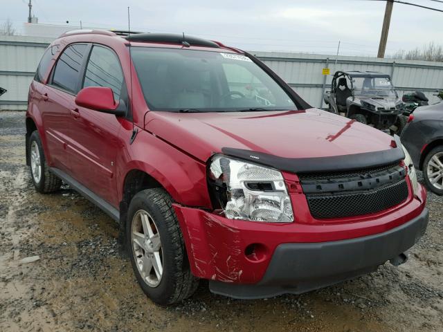 2CNDL73F766006276 - 2006 CHEVROLET EQUINOX LT RED photo 1