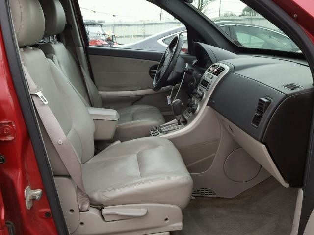 2CNDL73F766006276 - 2006 CHEVROLET EQUINOX LT RED photo 5