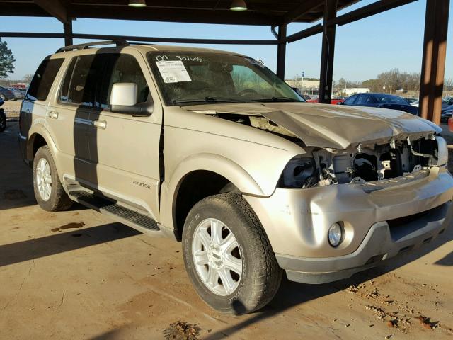 5LMEU68H44ZJ27951 - 2004 LINCOLN AVIATOR TAN photo 1