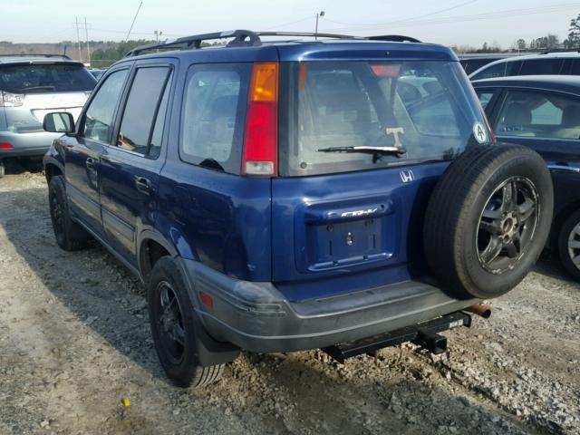 JHLRD1856VC042330 - 1997 HONDA CR-V LX BLUE photo 3