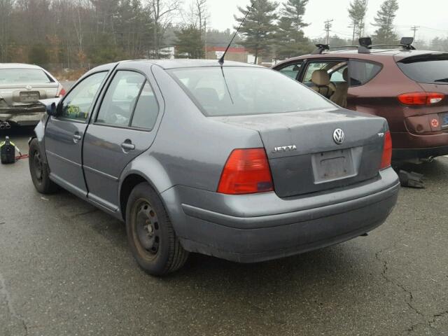 3VWRP69M83M052082 - 2003 VOLKSWAGEN JETTA GL T GRAY photo 3