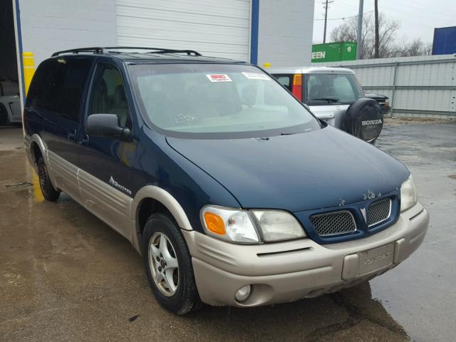 1GMDX13E5YD319033 - 2000 PONTIAC MONTANA LU GREEN photo 1