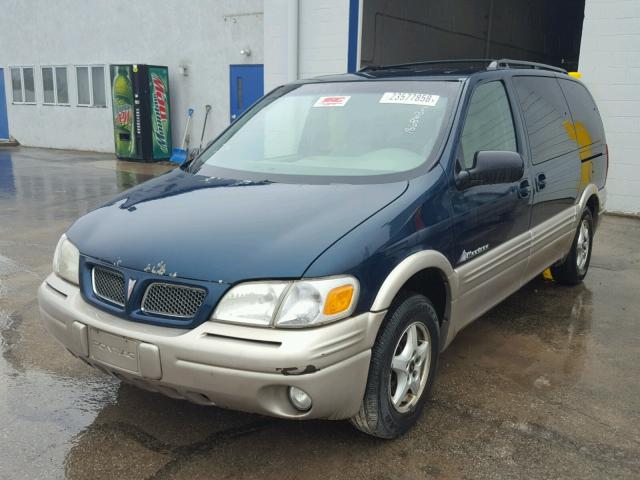 1GMDX13E5YD319033 - 2000 PONTIAC MONTANA LU GREEN photo 2