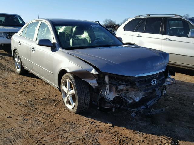 5NPEU46F46H023676 - 2006 HYUNDAI SONATA GLS SILVER photo 1